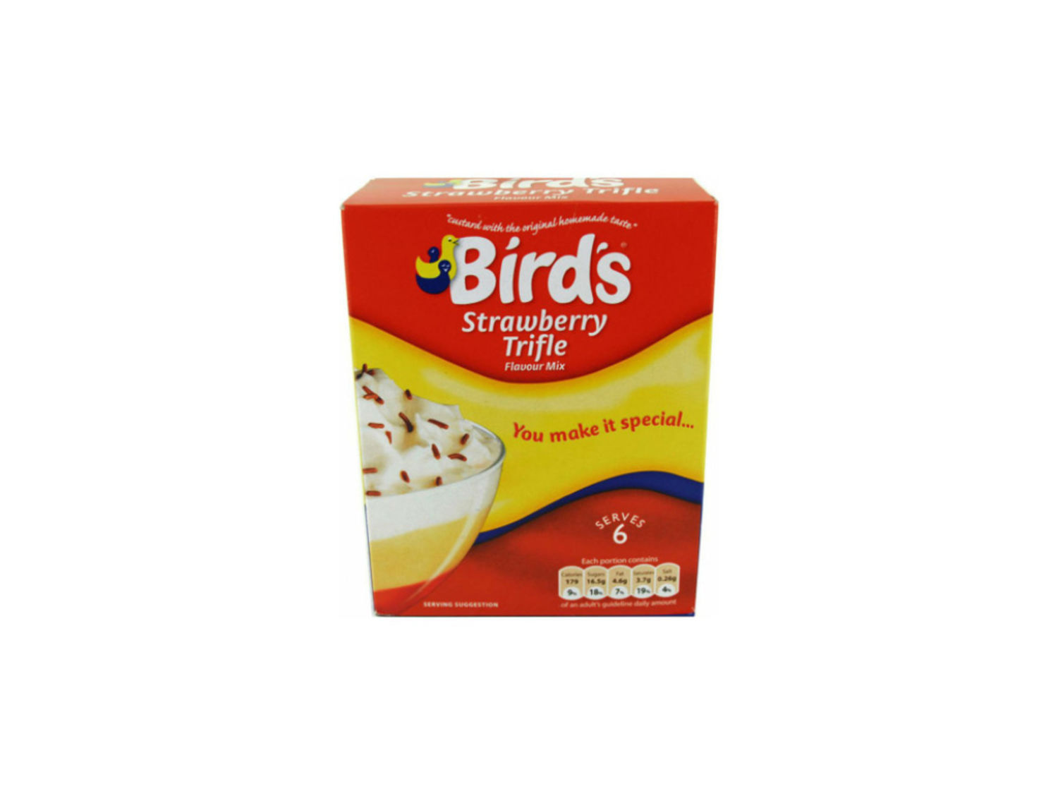 Birds Strawberry Trifle Mix