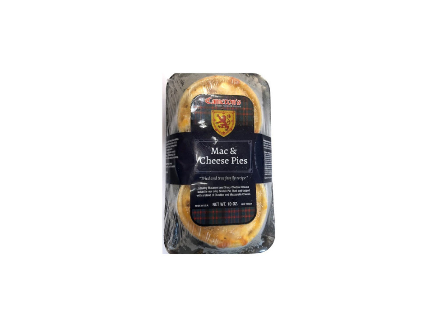 Cameron's Scottish Mac & Cheese Pie 2 pk